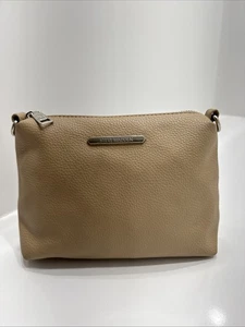 Steve Madden Beige Cosmetic Makeup Small Bag Pouch - Picture 1 of 7