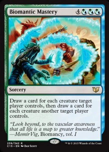 Biomantic Mastery - Commander 2015 #239/342 MTG Magic The Gathering - Image 1 of 1