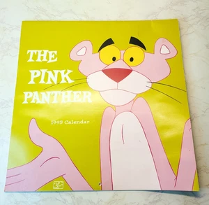 Calendario Pantera Rosa Vintage 1995 | Animación de dibujos animados Arte Bélgica Hacer - Imagen 1 de 4