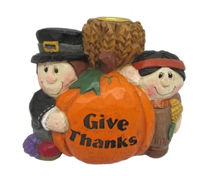 Eddie Walker Thanksgiving Give Thanks Kerzenhalter Midwest of Cannon Falls 5" - Bild 1 von 12
