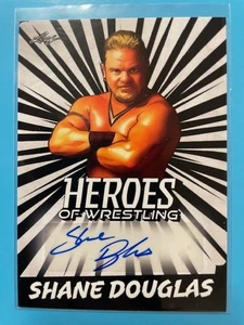 Shane Douglas - 2023 Leaf Heroes of Wrestling - Autogramm #BA-SD1 - Bild 1 von 2