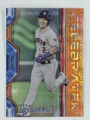 Alex Bregman 2019 Topps High Tek Celebratek Orange /25 ASTROS - Image 1 of 2