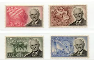 Colombia 1962 Omaggio a Manuel Mejia serie cpl nuova integra MNH N3967 - Bild 1 von 1