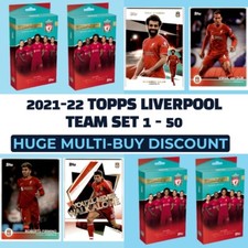 2021-22 Topps Liverpool Team Set 1 - 50 - Pick Your Card