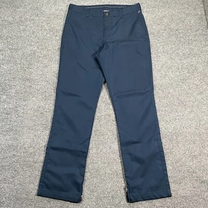 Bonobos Pants Mens 32 Blue Maide Straight Ankle Zip Golf Performance Chino 32x32 - Picture 1 of 11