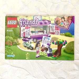LEGO 41332 Instruction Booklet Manual Friends Emma’s Art Stand - Picture 1 of 2