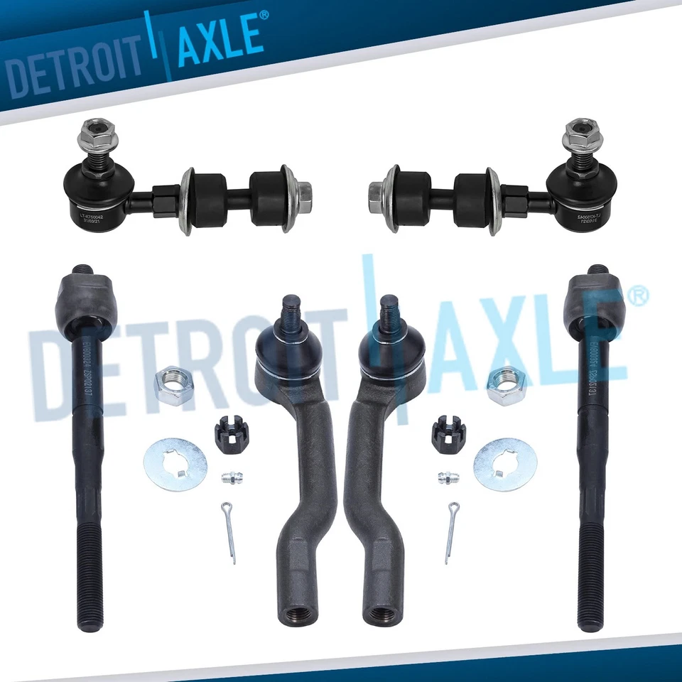 Front Tierod Sway Bar Suspension Kit for 1999-2004 Suzuki Vitara Chevy Tracker - Image 1 of 4