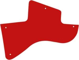 WD Custom Pickguard For Gibson Les Paul Special #07 Red/White/Red - Picture 1 of 1