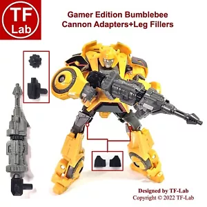 Cannon Adapter Filler Upgrade Kit: Transformers Studio Series 01 Gamer Bumblebee - Picture 1 of 21