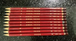 Rexel Five Star Sketching Drawing Pencils - Grade Mixture. - Picture 1 of 5