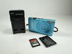 Canon Powershot Camera Elph 110 HS 16.1mp Peacock Blue Compact Digital - TESTED - Picture 1 of 10