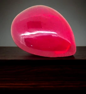 Red Burma Ruby Natural 8.60 Cts Pear Cut Loose Gemstone AG115 - Picture 1 of 4