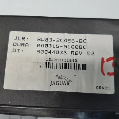 Módulo de control de freno de estacionamiento Jaguar Xf 2012-2015 fabricante original 8W83-2?496-Bc Foto 1 de 3