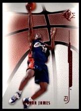 2008-09 SP Authentic Retail LeBron James Cleveland Cavaliers #58