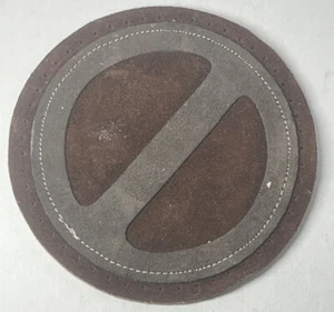 Vintage 1960's Hand Made Anti Circle Hippie Patch - Picture 1 of 4