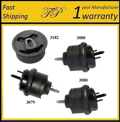 4PCS Motor & Trans Mount For 2005-2007 Ford Five Hundred, Freestyle 3.0L - Auto - Image 1 of 4