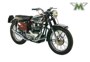 MATCHLESS Poster G12 G12CS Apache VMX Scrambles 1956 to 1965 Ready to Frame - Picture 1 of 1