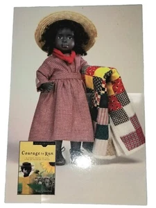 Black Doll Post Card.  Book Advertising Regarding Harriet Tubman. 2002. Picture - Picture 1 of 2