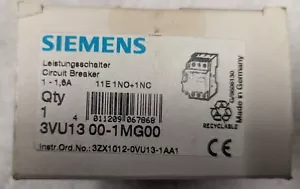 1 SIEMENS Relay 3TF2010 & 1 SIEMENS CB 3VU13 00 (586) - Picture 1 of 7