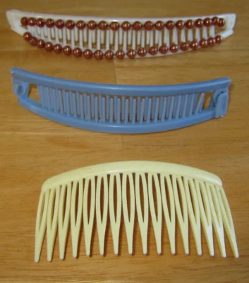 Pinzas de plátano y cabello vintage años 80 90 Foto 1 de 4