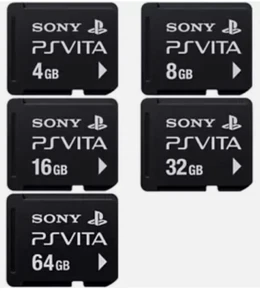 Official SONY PS Vita PlayStation Vita Memory Card 8GB 16GB 32GB 64GB USA - Picture 1 of 1