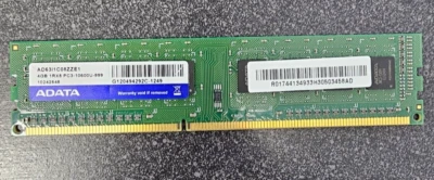 Adata 4GB 1RX8 PC3-10600U-999 - Image 1 of 2
