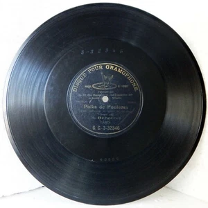 BERGERET 1905 Negro G&T 3-32346 POLCA DE POLLO imitación 78 RPM - Imagen 1 de 2