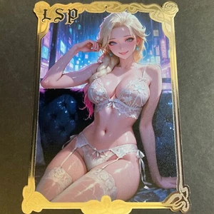 Goddess Story Gold METAL Card - Maiden Party - Serial Number #/100! Anime Girl - Picture 1 of 6