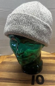 BEIGE/BRAUN SCHÜSSLER STRICKFABRIKEN WOLLMISCHUNG WINTER BEANIE MÜTZE OSFM sehr guter Zustand #10 - Bild 1 von 3