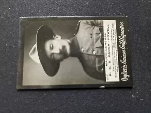 Tarjeta de oro de Ogden's Guinea 1901 # 104 R.S.S. Baden-Powell - Imagen 1 de 3