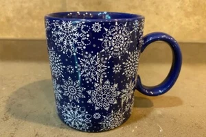 Chic & Tonic Snowflake Mug 16oz Ceramic Dishwasher & Microwave Safe NEW - Picture 1 of 6