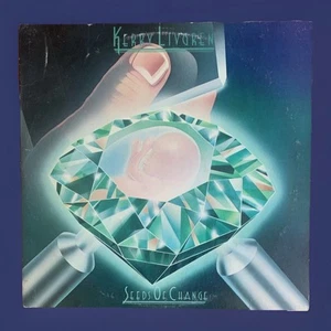 KANSAS solo KERRY LIVGREN Seeds Of Change Ronnie James Dio VG+ - Picture 1 of 6