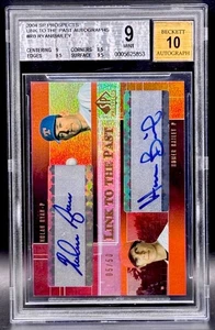 2004 SP Prospects #LP-RB NOLAN RYAN HOMER BAILEY Dual Auto #05/50 BGS 9/10 - Picture 1 of 2