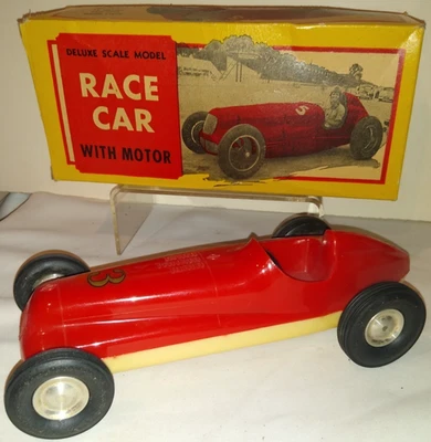 1950'S RITE SPOT REX MAYS INDIANAPOLIS RACE CAR WIND UP MINT IN BOX - Image 1 of 4
