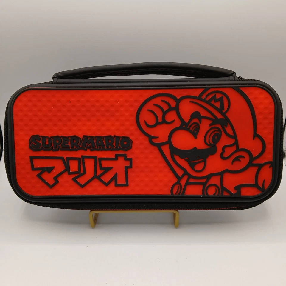 Funda Nintendo Switch PDP Roja Edición Super Mario Kana Foto 1 de 4