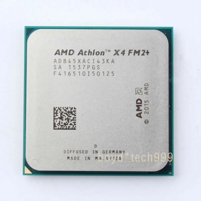 AMD ATHLON X4 845 PROCESSOR 3.5GHZ/3800MHZ（AD845XACI43KA）Socket FM2+ CPU - Image 1 of 1