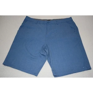 O'Neill Casual Golf Shorts Mens Size 36 Polyester Viscose Blend FLAT Front Blue - Picture 1 of 7