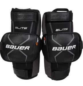 Bauer Elite Senior Goalie Knee Guards - Picture 1 of 3