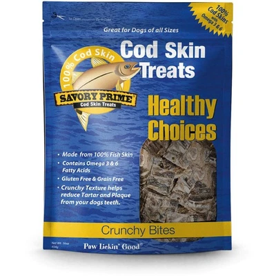 Savory Prime Cod Skin Crunchy Bites 16Ounce - Image 1 of 4