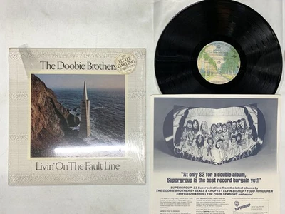 THE DOOBIE BROTHERS LIVIN' ON THE FAULT LINE US LP [54201ER] - Image 1 of 2