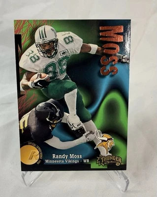 1998 Skybox Thunder Randy Moss #242 Rookie RC HOF - Image 1 of 2