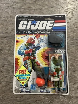G.I. Joe A Real American Hero Deep Six (Deep Sea Diver) Hasbro 1989 New Sealed - Image 1 of 4