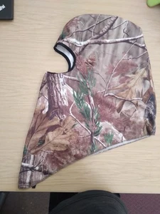 DEERHUNTER Chameleon hood snood One Size Real Tree camo VGC hunting fishing - Picture 1 of 7