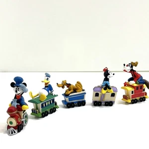 Vintage Hallmark Merry Miniatures Disney Zug 1998 Mickey Mouse Express 5er Set. - Bild 1 von 10