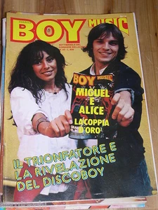 CORRIER BOY MUSIC n° 45 - 1980 - MIGUEL BOSè ALICE - - Picture 1 of 1