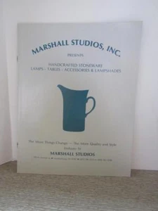 ORIGINAL CATALOG MARSHALL STUDIOS..VEEDERSBURG..1970'S..MARTZ POTTERY - Picture 1 of 1
