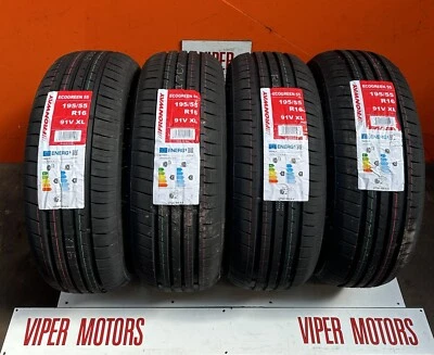 195 55 16 TYRE FRONWAY ECOGREEN M&S TYRE 1955516 195/5516 195/55/16 91V x4 SET - Image 1 of 4