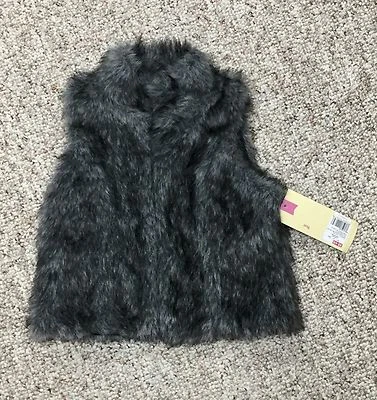 Colete de pele sintética Cherokee feminino tamanho 4/5 novo com etiquetas - Imagem 1 de 3