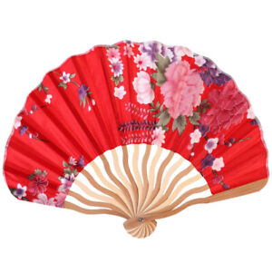  2 Pcs Folding Fans Handheld Wedding Decoration Japanese-style