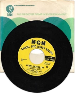 Music City Sounds: "Gotta Travel On" / "My Happiness" - rare '70 Promo - EX! - Picture 1 of 1